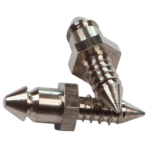 product image for Boat Canopy Pull-Up Threaded Fixing Stud, Nickel-Plated Brass (2 pack)