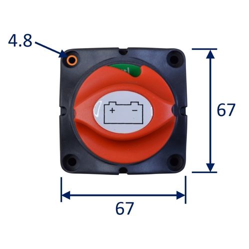 product image for Marine master battery switch, 12V-48V, 275A Continuous