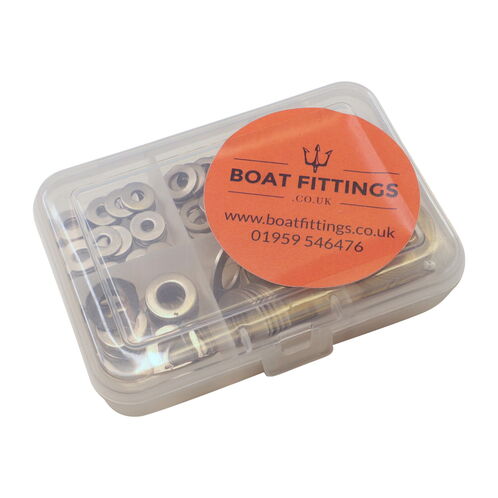 product image for Kit Box Of 316 Stainless Steel Washers, Smaller Sizes