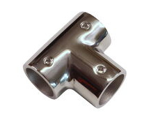 Stainless Steel Tubular 90-Degree T-Fitting (Tee Fitting), For Jointing Stainless Steel Tubing