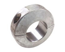 Zinc Collar Shaft Anode For Boat Prop Shafts In Salt Water, Short Collar Anode