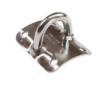 Dinghy Mast-To-Boom Connection Plate (Gooseneck), Made From 316 Stainless Steel, Horizontal Eye