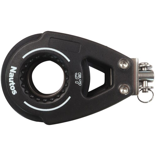 product image for Nautos Organic 57 Double Swivel Sailing Pulley Block With Ball Race