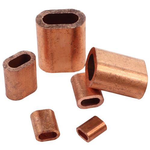 product image for Copper Wire Rope Ferrules