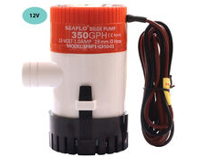 SEAFLO 350 GPH Electric Bilge Pump / Submersible Pump / 12Volt Bilge Pump. Boat Bilge Pump