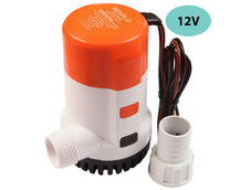 SEAFLO 1500 GPH Electric Bilge Pump / Submersible Pump / 12Volt Bilge Pump. Boat Bilge Pump With Non-Return Valve