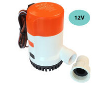 SEAFLO 1500 GPH Automatic Water Level Sensing Electric Bilge Pump / Submersible Pump / 12Volt Bilge Pump. Boat Bilge Pump With Non-Return Valve