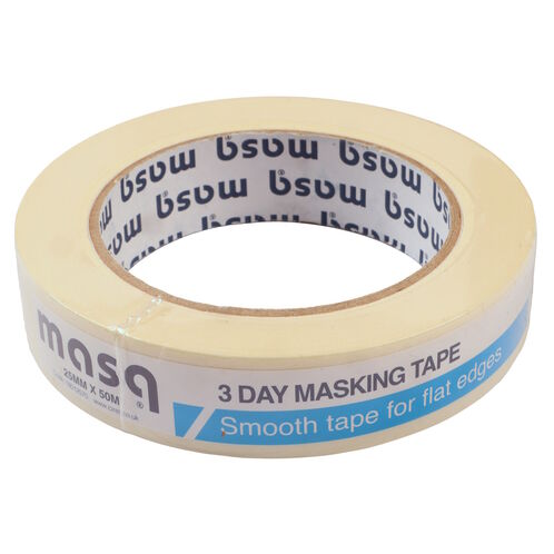 product image for 3 Day Masking Tape, Width 25mm, Length 50 Metres