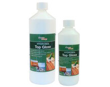 Hydrosol Top Gloss, Clear Acrylic Varnish, For Wood & Ply, Decks & Masts